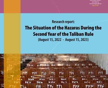 The situation of Hazaras in Afghanistan during the second year of Taliban authority