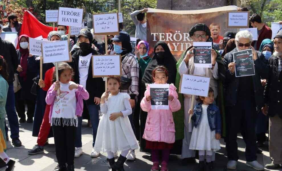 Afganistan’da Hazaralara Yönelik Soykırım Trabzon’da Protesto Edildi