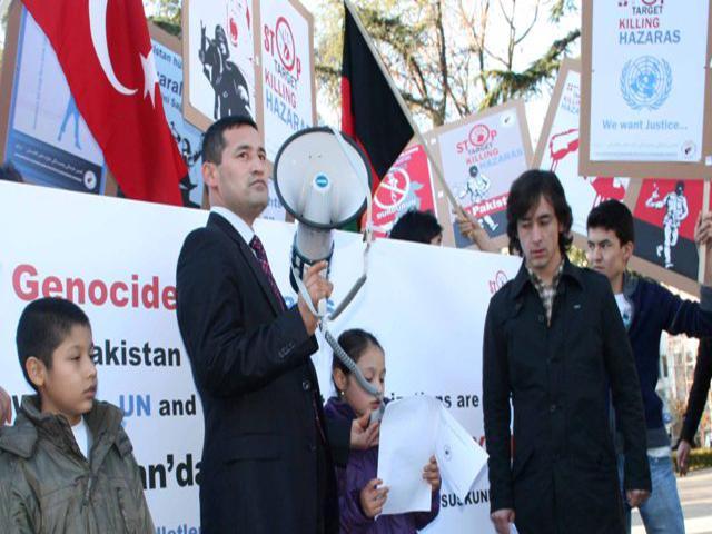 Pakistan’daki soykırımı durdurunda yer alan kareler